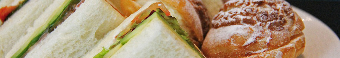 Eating Sandwich at Noah's NY Bagels restaurant in Stockton, CA.